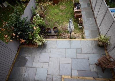 Kandla Grey sandstone patio and path