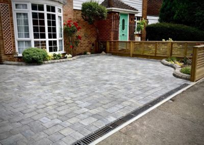 Driveway in Rainham - Marshalls Tegula Pennant Grey