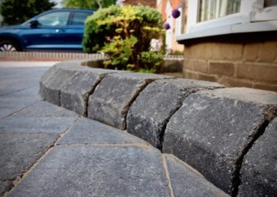 Marshalls Tegula kerb around window