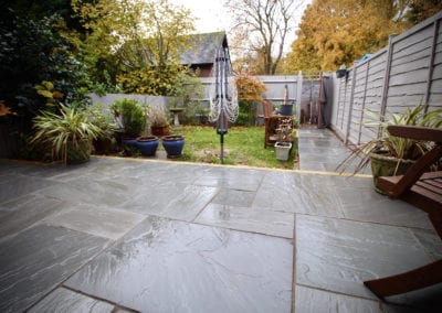 Kandla grey sandstone patio and path - Parkwood, Rainham